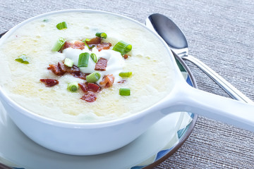 Gluten Free Potato and Bacon Soup