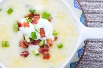 Gluten Free Potato and Bacon Soup