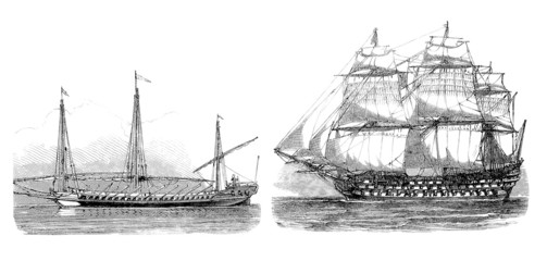 Ships - 17th & 18th century © Erica Guilane-Nachez