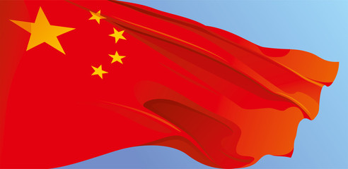 The national flag of China - 48870591