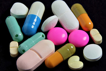 Bunte Pillen