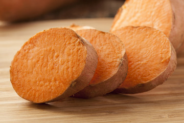 Fresh Organic Orange Sweet Potato