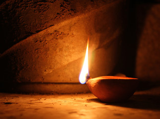 oil lamp