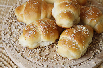 Rolls withe sesame