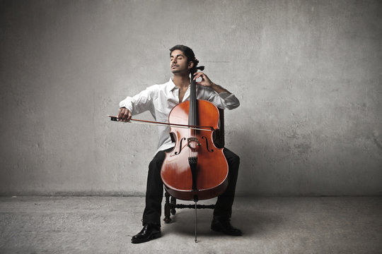 Cello man outlet