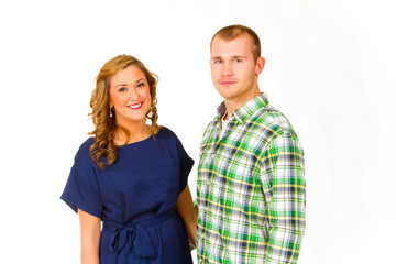 Fototapeta premium Couple in Studio