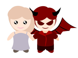 My boyfriend is devil