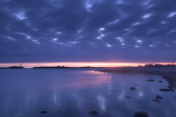 The north part of Trollskogen nature reserve, ocean scene