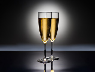 Champagne glasses