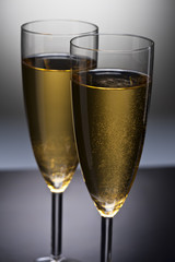 Champagne glasses