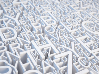 Letters background