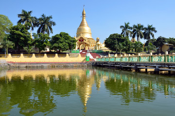 Fototapeta premium Maha Wizara in Yangon,Myanmar