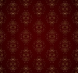 Seamless color retro pattern background