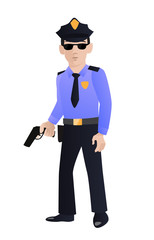 Police officer vector
