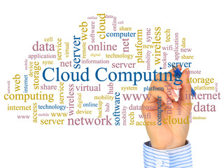 Cloud computing.