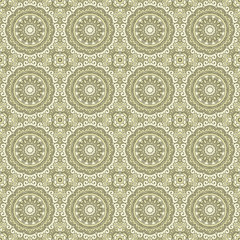 Seamless colorful retro pattern background