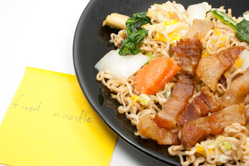 Fired noodle