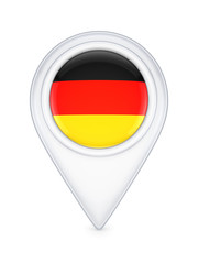 Icon with german flag.