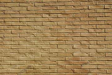 Elongated brick wall background