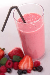 berries smoothie