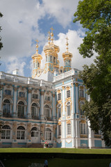 Fototapeta na wymiar Catherine’s Palace in Pushkin