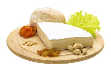 piece of Brie cheese