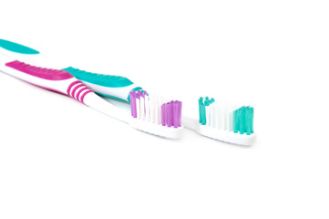 toothbrush isolated on a white background