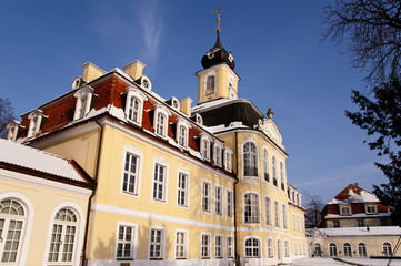 Fototapeta premium Leipzig Gohliser Schlösschen im Winter