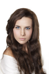 Fototapeta premium Glamor portrait of a beautiful woman