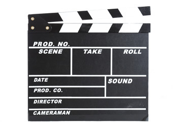 Fototapeta premium Film Slate