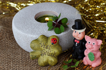 Silvesterdeko