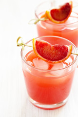 blood orange cocktail