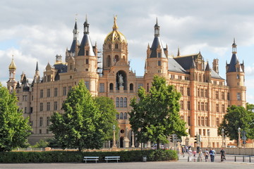 Fototapeta premium Schweriner Schloss