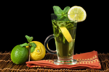 Cup of mint tea
