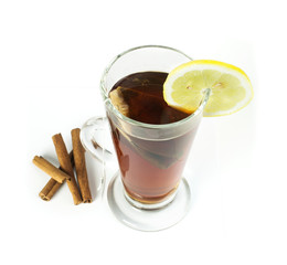 Cup of tea with teabag