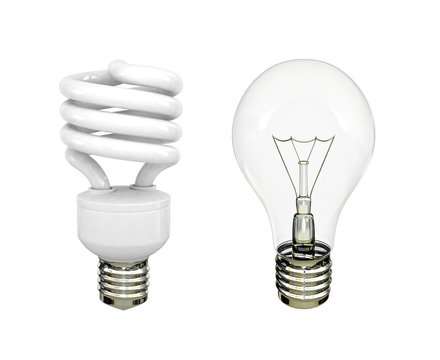 two lightbulb