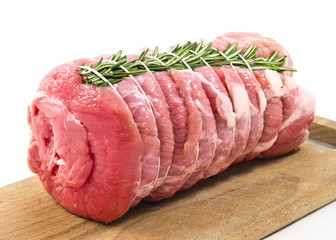 roast of veal with rosemary