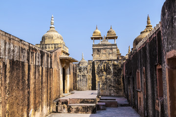 Fototapeta premium Beautiful Amber Fort near Jaipur city in India