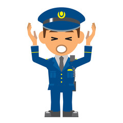 警察官　パニック