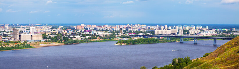 Naklejka na ściany i meble View of Nizhny Novgorod