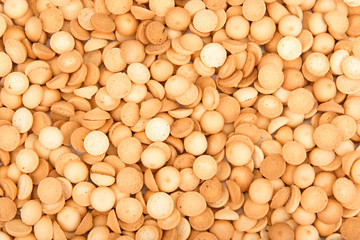 Background of delicious small cookies