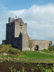 Fototapeta na wymiar Burg Ruine in Irland