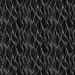 Бесшовный плетенный черный фон