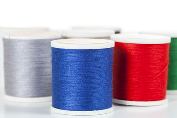 Spools of thread