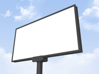 Fototapeta premium Blank Billboard