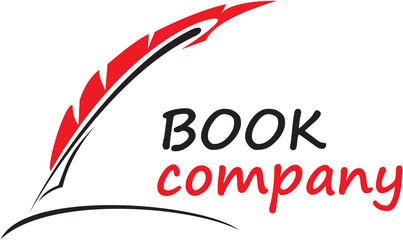 Fototapeta Logo book company obraz