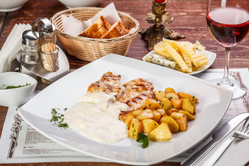 Grilled chicken breast
