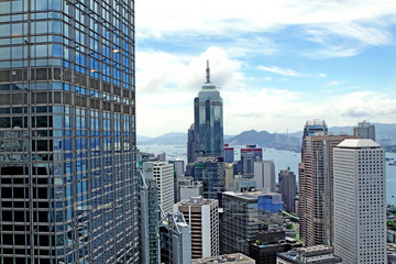 Fototapeta premium Hong Kong skylines