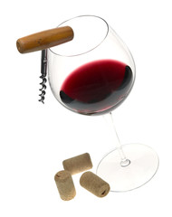 Glass of wine