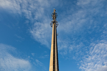 Obraz premium Antennenmast Güntersberge